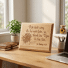 Tranh Gỗ Câu Gốc chữ nhật Shalom