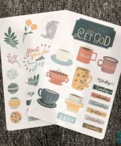 Set Sticker With Jesus