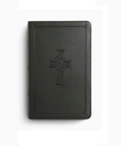 Kinh Thánh Tiếng Anh - Bản ESV - Value Thinline (Charcoal, Celtic cross) - Bìa Xám Thập giá - 548352