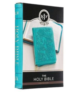 Bản KJV - Compact Bible - Bìa Xanh (Có khóa kéo)- KJV248