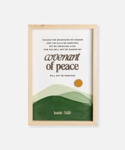 Isaiah 54:10 (20x30cm)